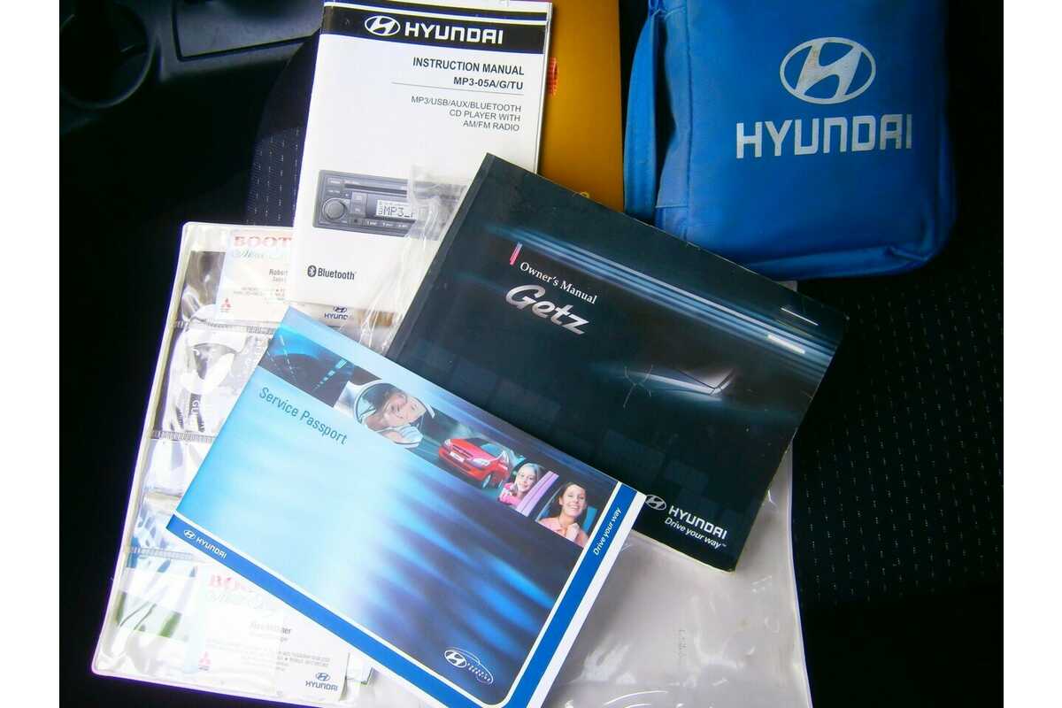 2009 Hyundai Getz SX TB MY09