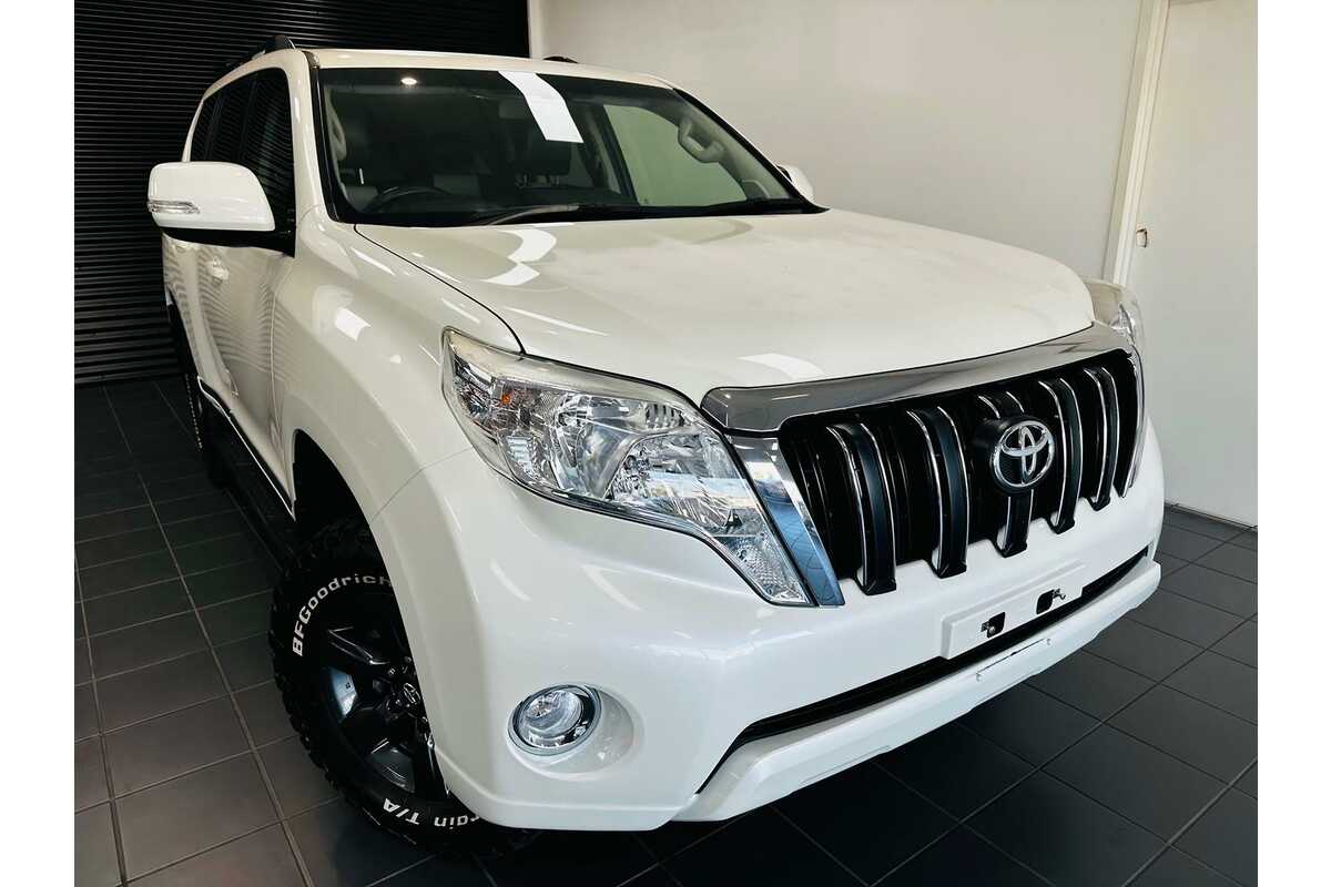 SOLD 2015 Toyota Landcruiser Prado Altitude in White | Used SUV ...