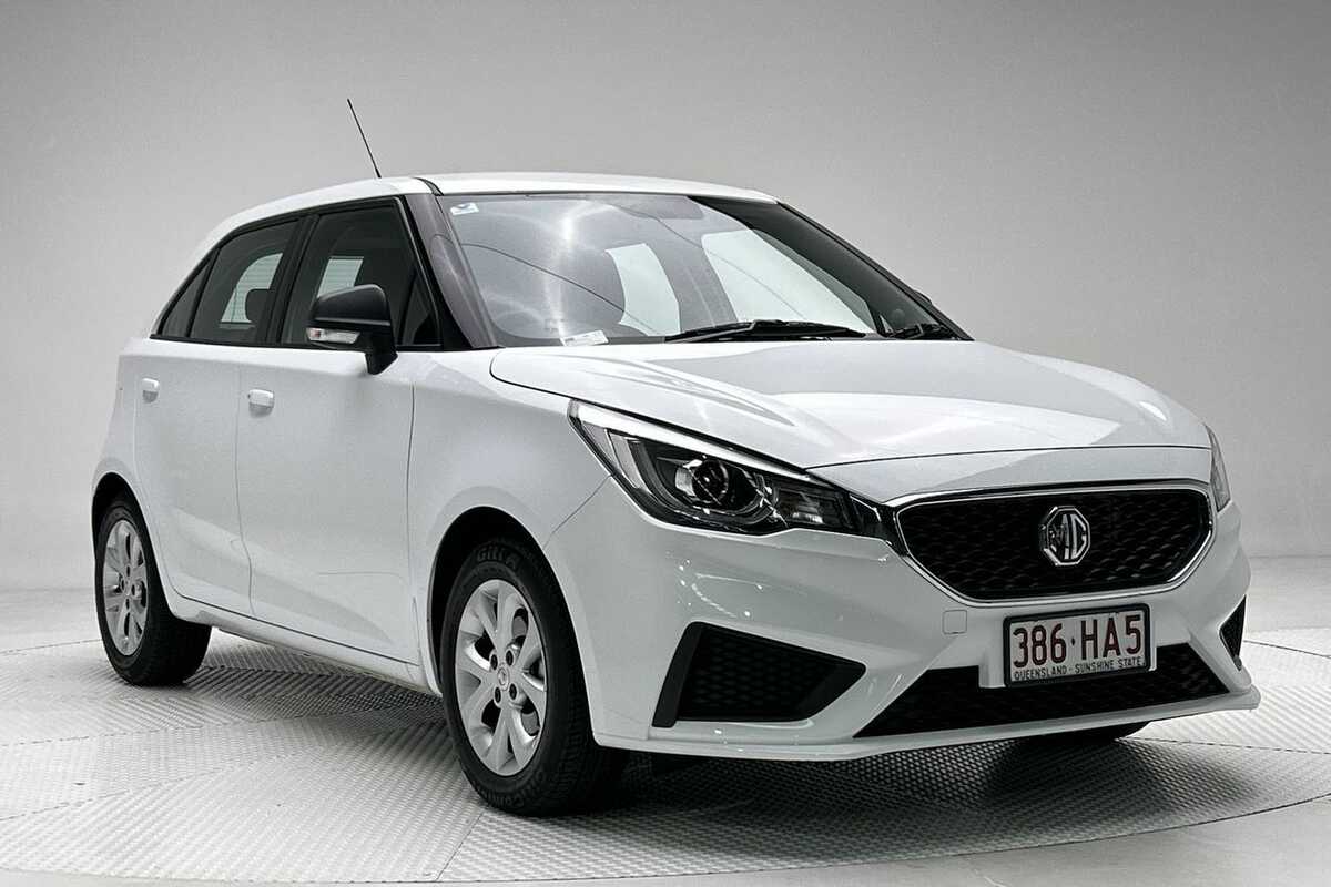 SOLD 2021 MG MG3 Core in White | Used Hatch | Moorooka QLD