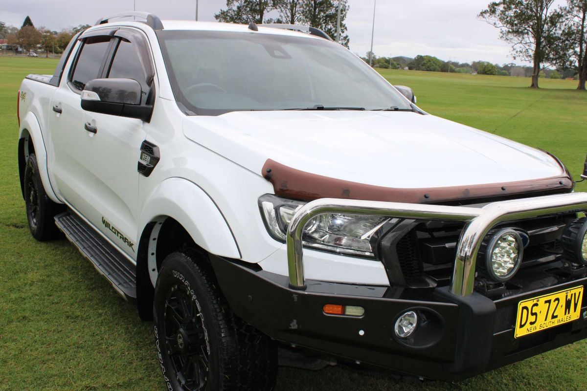 2017 FORD RANGER WILDTRAK 3.2 (4x4) 6 SP AUTOMATIC DUAL CAB P/UP DT5 DIESEL