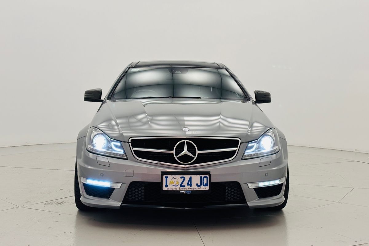 2012 Mercedes-benz C63 AMG 7 SP AUTOMATIC G-TRONIC 2D COUPE V8