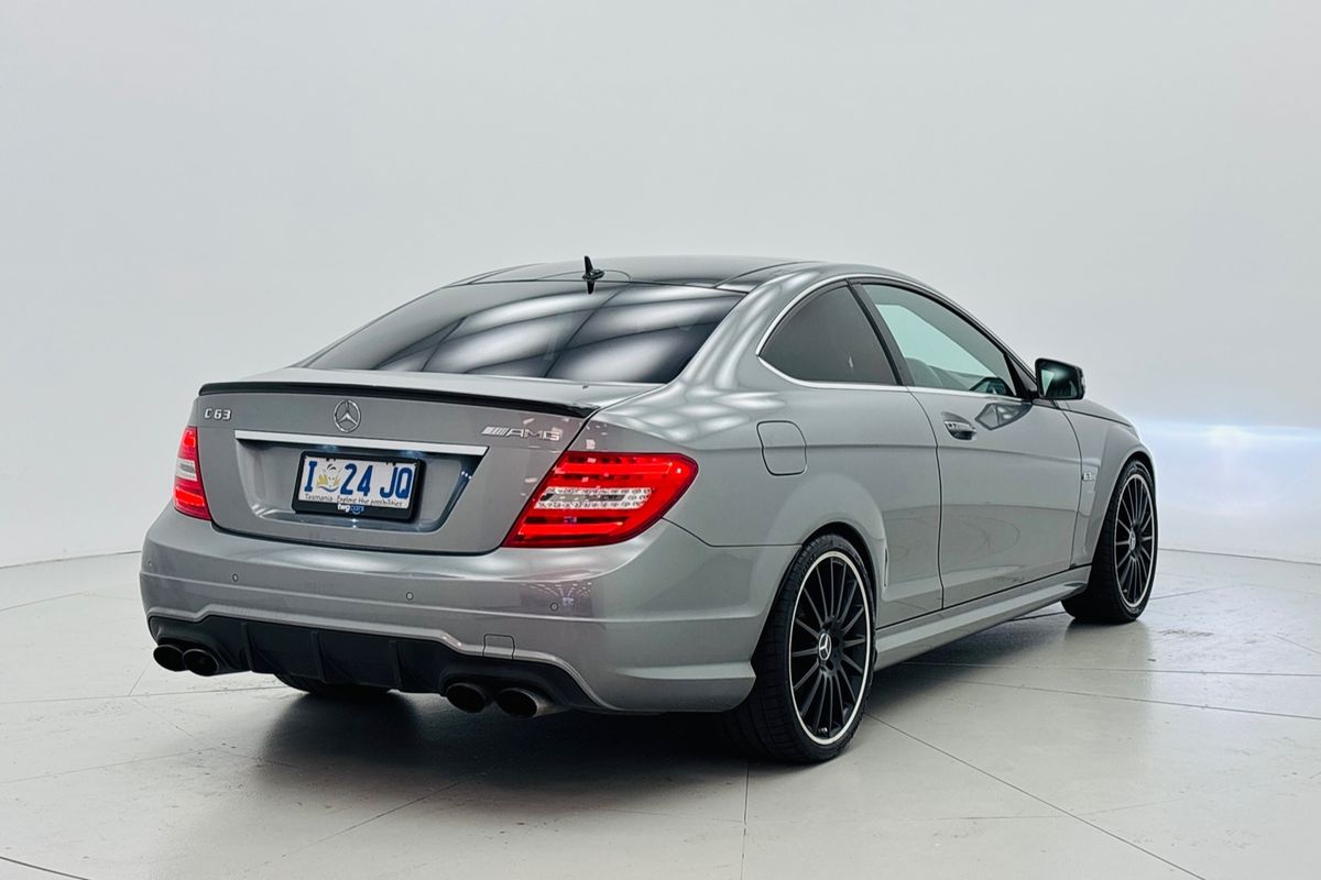 2012 Mercedes-benz C63 AMG 7 SP AUTOMATIC G-TRONIC 2D COUPE V8