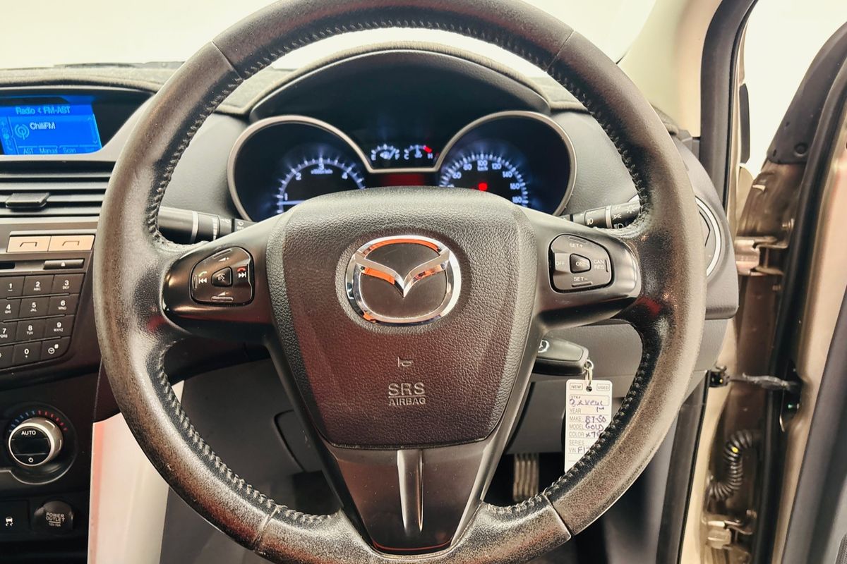 2011 MAZDA BT-50 XTR (4x4) MAN FREESTYLE UTILITY DT5 DIESEL
