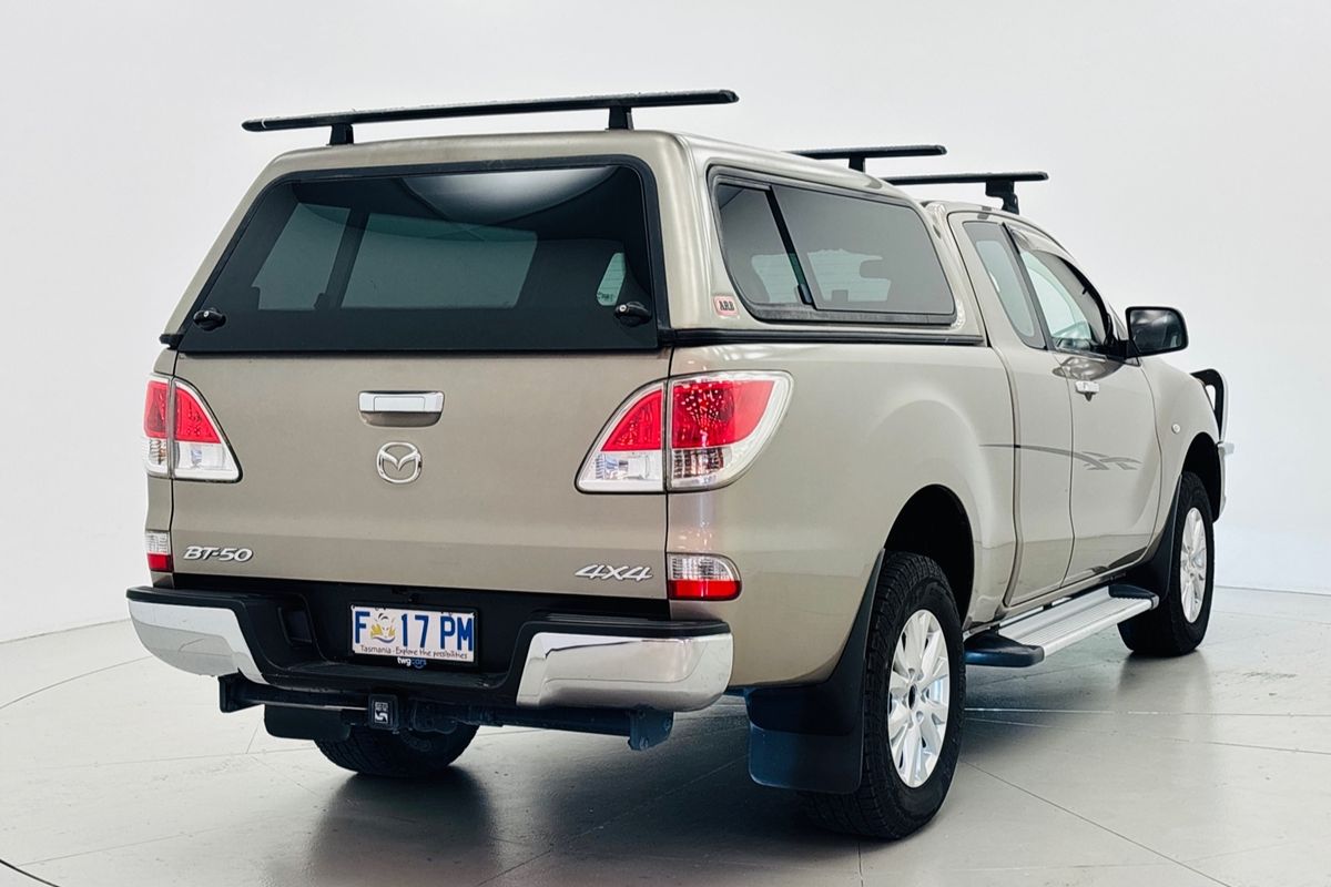 2011 MAZDA BT-50 XTR (4x4) MAN FREESTYLE UTILITY DT5 DIESEL
