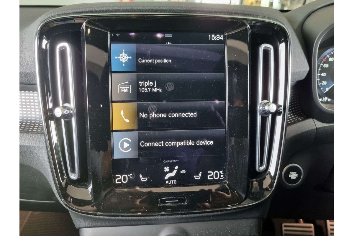 XC40 536 MY21 RECHARGE PHEV (FWD) 1.5L T3 TURBO DIRECT F/INJ 7 SP AUTO DUAL CLUTCH 4D WAGON