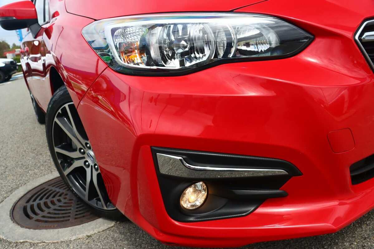 SOLD 2017 Subaru Impreza 2.0iL CVT AWD in Red Used Hatch Melville WA