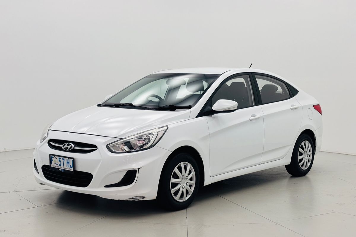 2016 HYUNDAI ACCENT ACTIVE CVT AUTO 6 SPEED 4D SEDAN 4CYL