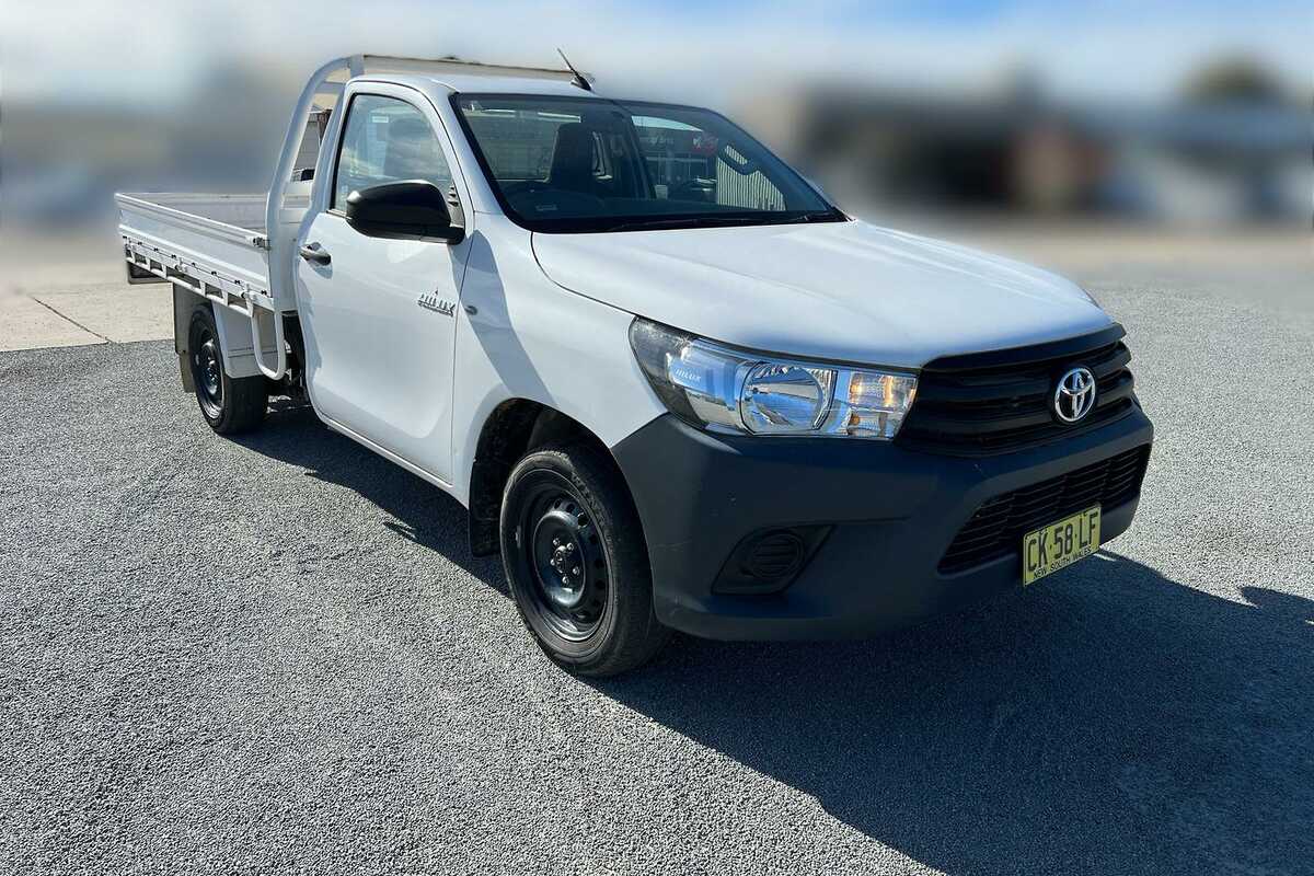 2016 Toyota Hilux Workmate TGN121R Rear Wheel Drive