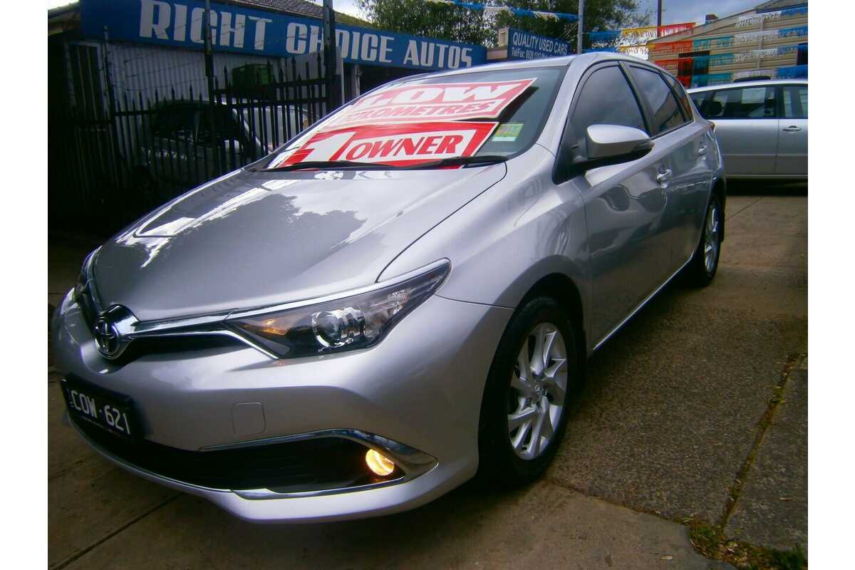 2016 Toyota Corolla Ascent Sport ZRE182R MY15