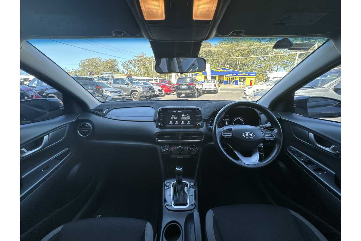 SOLD 2017 Hyundai Kona Active with Safety Pack in Dark Knight Used SUV Coffs Harbour NSW
