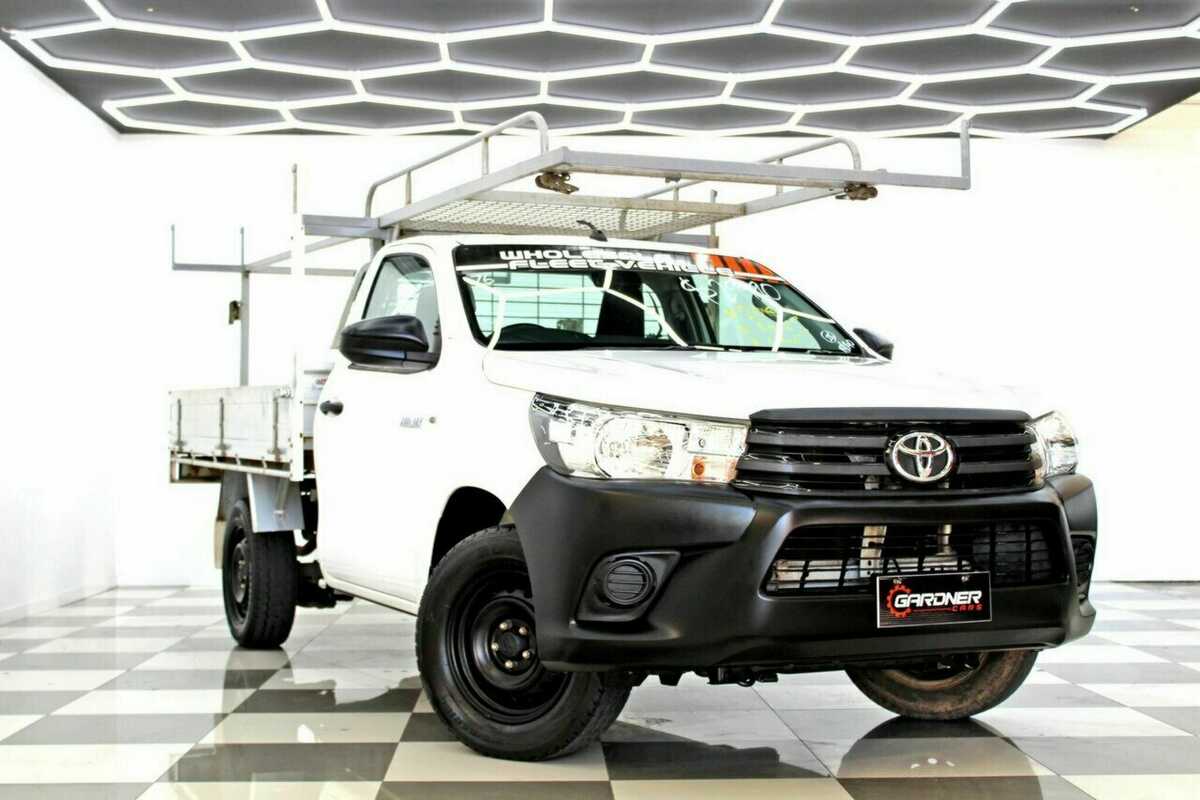 2018 Toyota Hilux Workmate TGN121R MY19 RWD