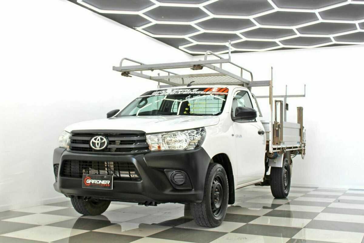 2018 Toyota Hilux Workmate TGN121R MY19 RWD