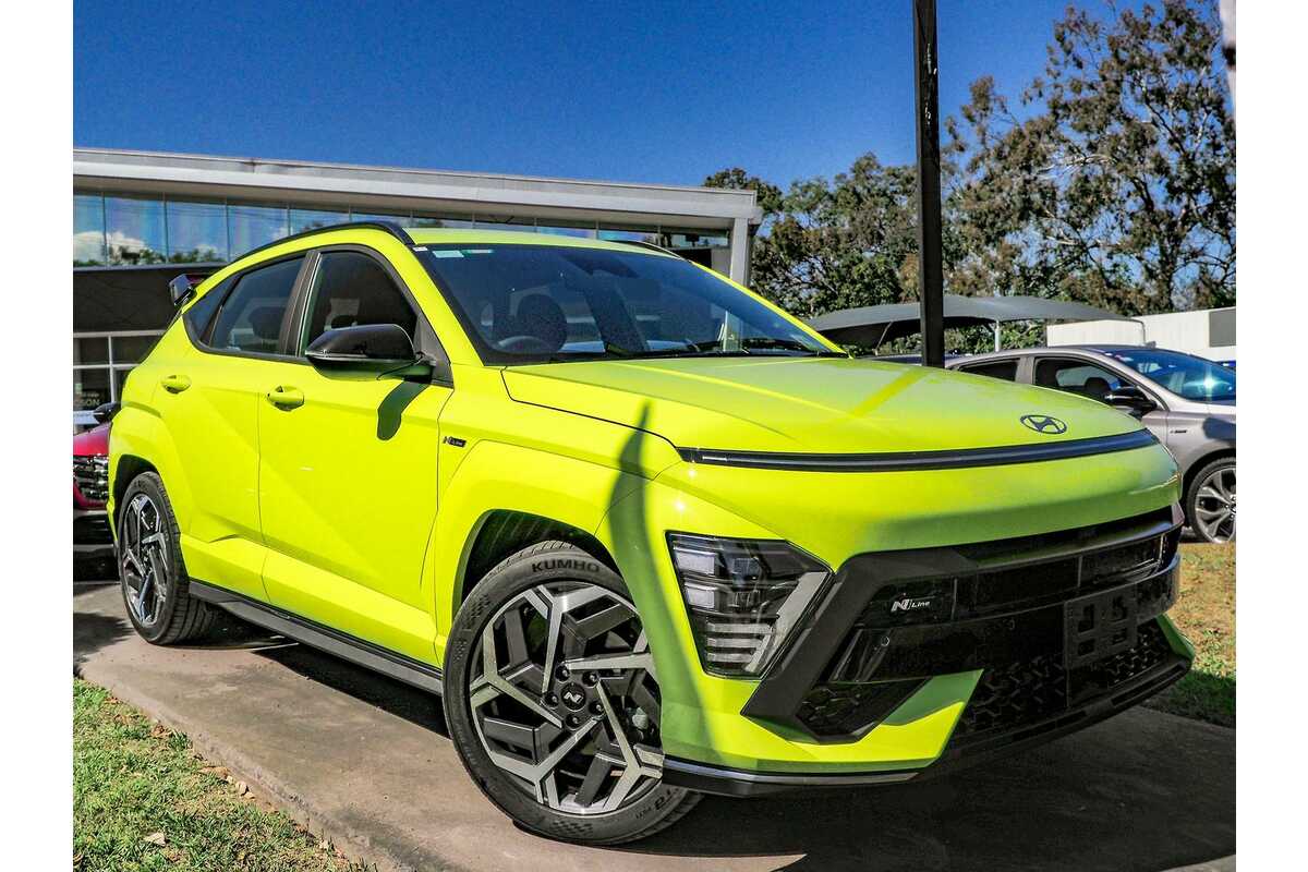 SOLD 2023 Hyundai Kona Hybrid N Line New SUV Hillcrest QLD