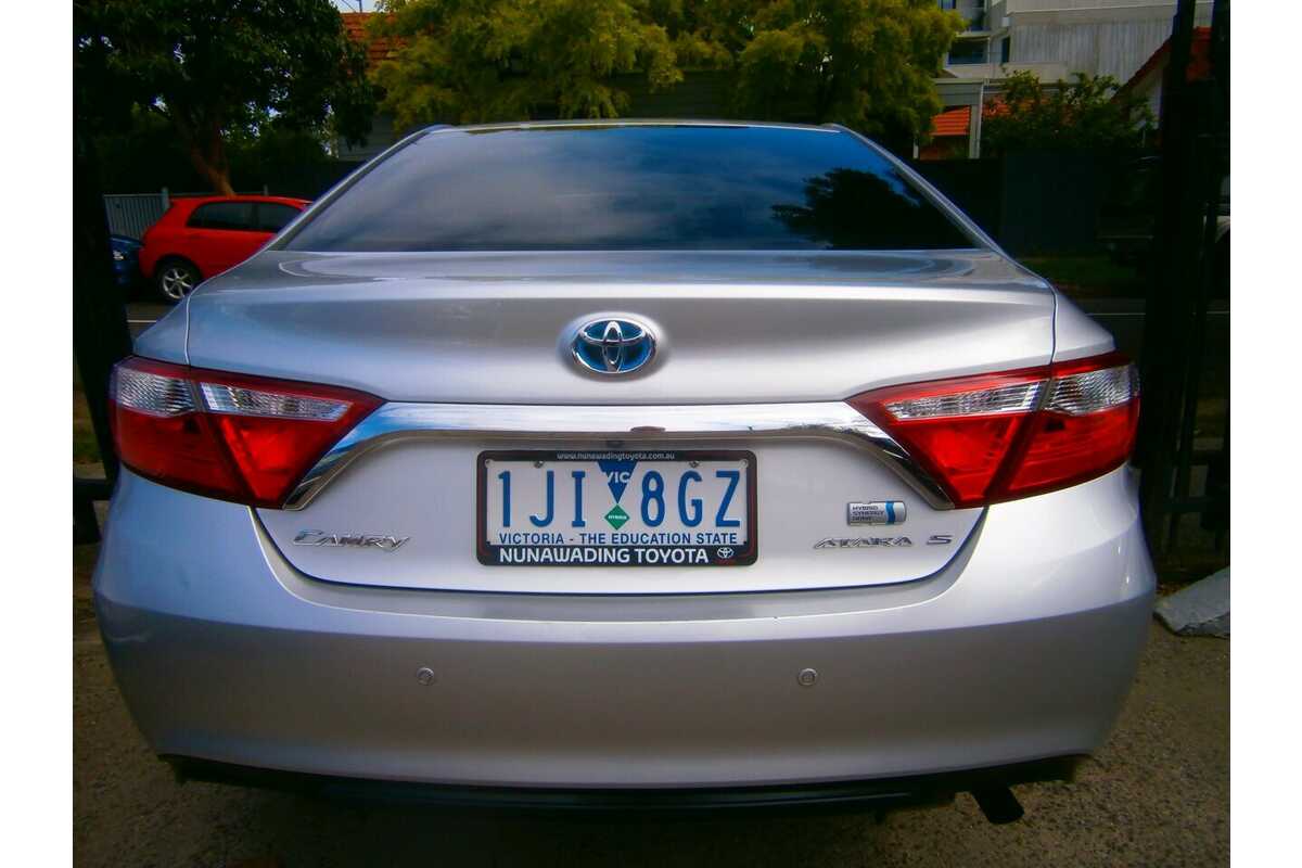 2015 Toyota Camry Atara S Hybrid AVV50R MY15