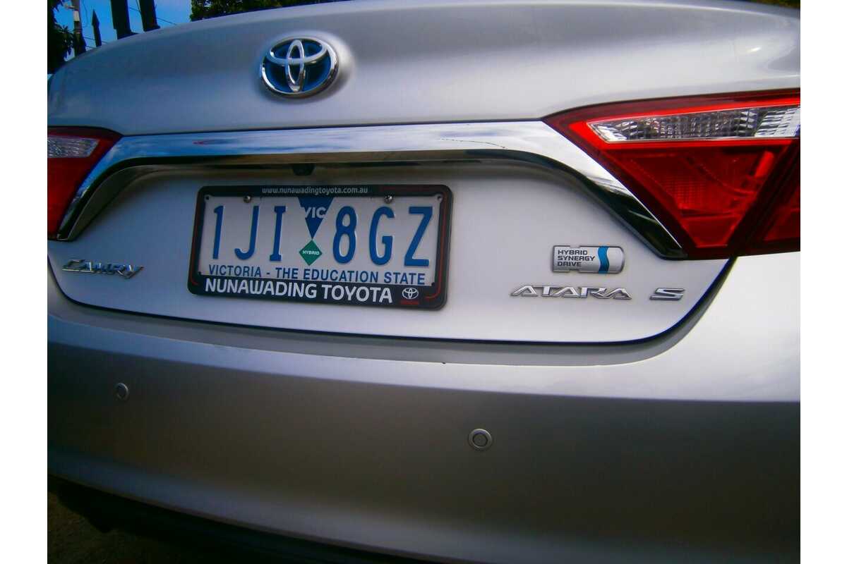 2015 Toyota Camry Atara S Hybrid AVV50R MY15