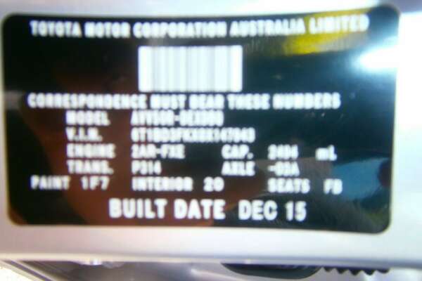 2015 Toyota Camry Atara S Hybrid AVV50R MY15
