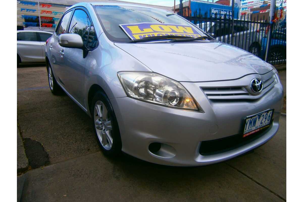 2009 Toyota Corolla Ascent ZRE152R