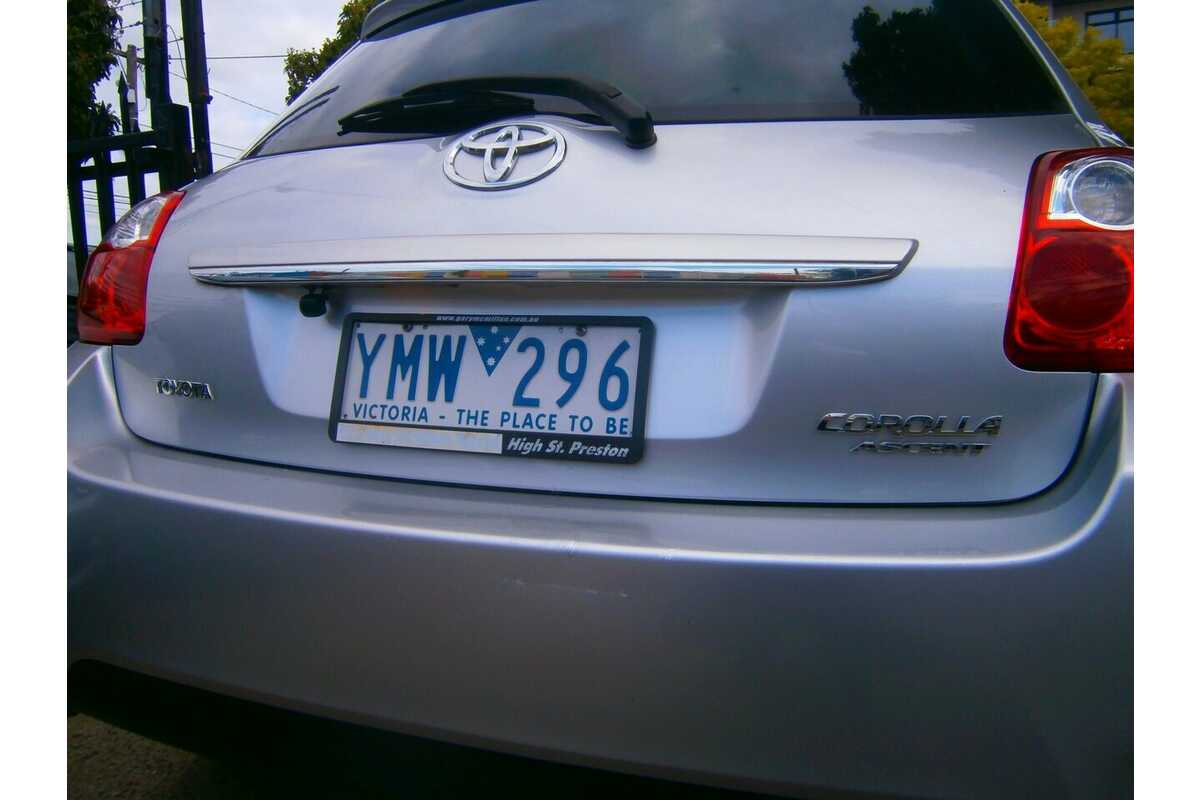 2009 Toyota Corolla Ascent ZRE152R