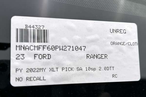 2023 Ford Ranger XLT 4X4