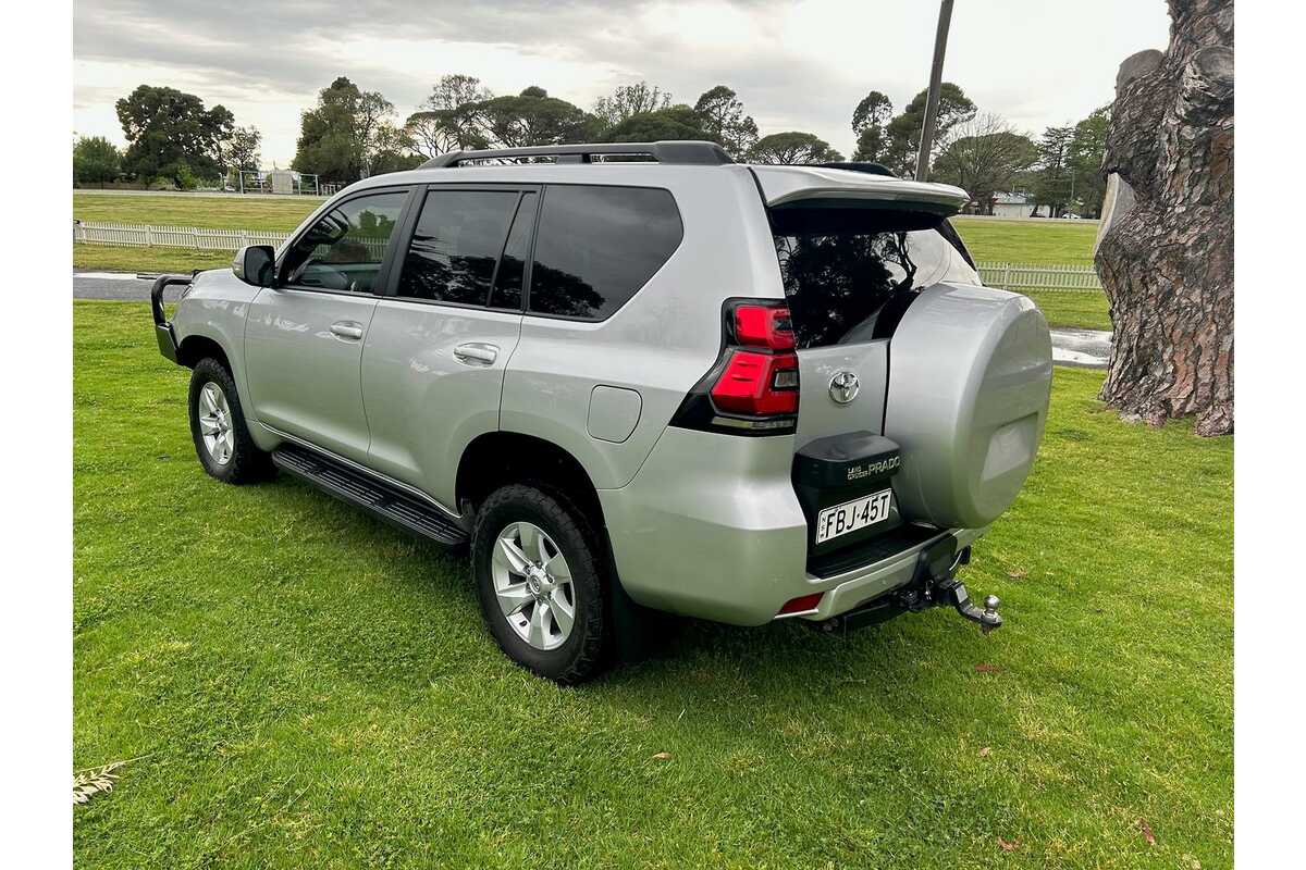 SOLD 2019 Toyota Landcruiser Prado GXL in Silver | Used SUV | Wagga ...