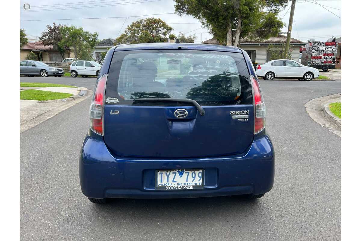 2005 Daihatsu Sirion  M301RS