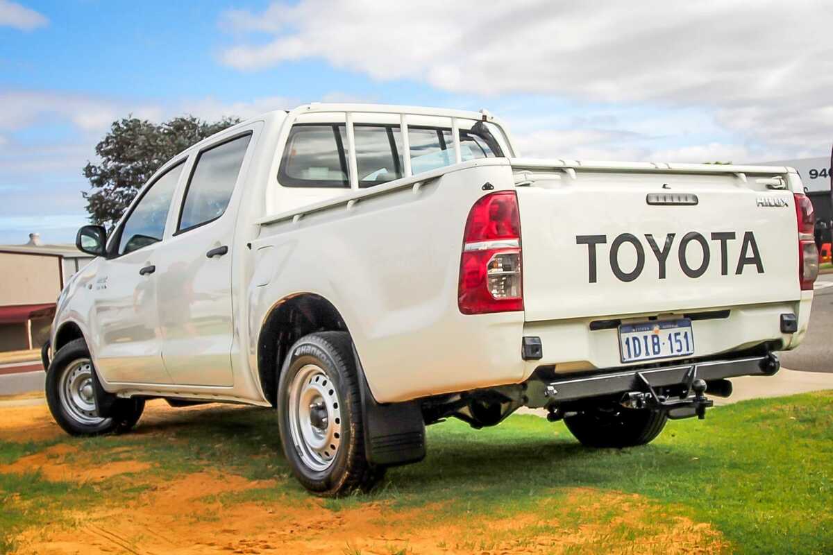 2010 Toyota Hilux SR KUN16R Rear Wheel Drive