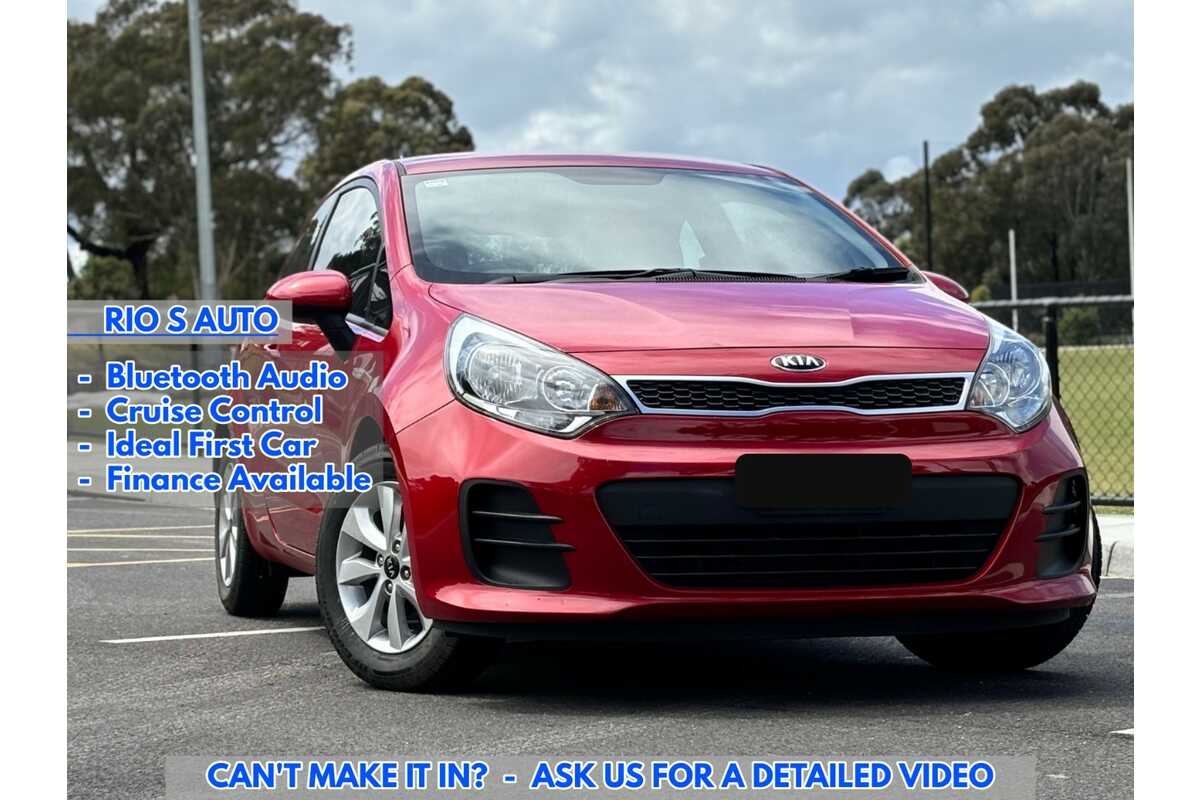 2016 Kia Rio S YB MY17