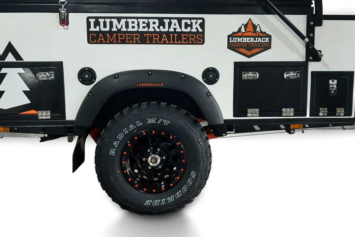 2022 Lumberjack Camper Trailers Otway Ultra Light Forward Folding Hard Floor