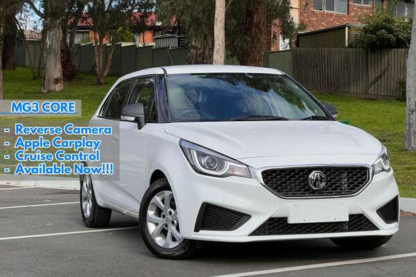 2022 MG MG3 CORE SZP1 MY22
