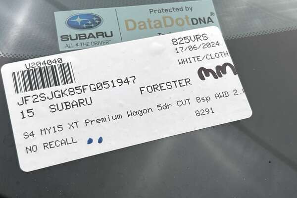 2015 Subaru Forester XT Premium S4