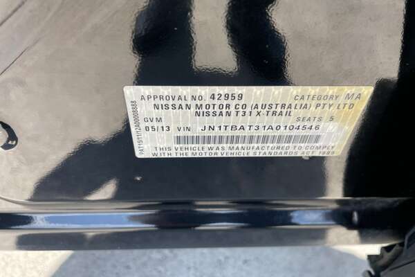 2013 Nissan X-TRAIL ST Limited Edition T31