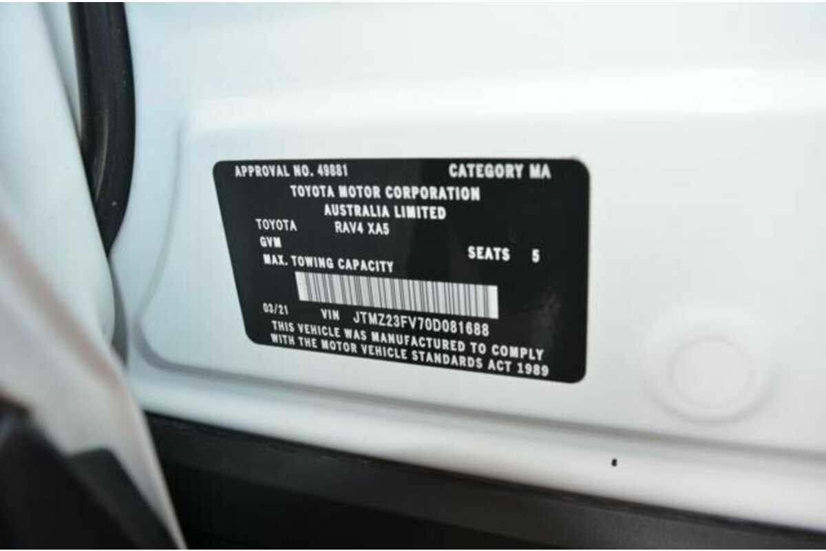 2021 Toyota RAV4 GX 2WD Axah52R