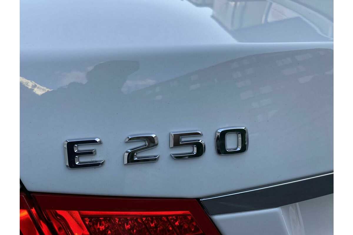 2011 Mercedes-Benz E-Class E250 CDI BlueEFFICIENCY Avantgarde W212