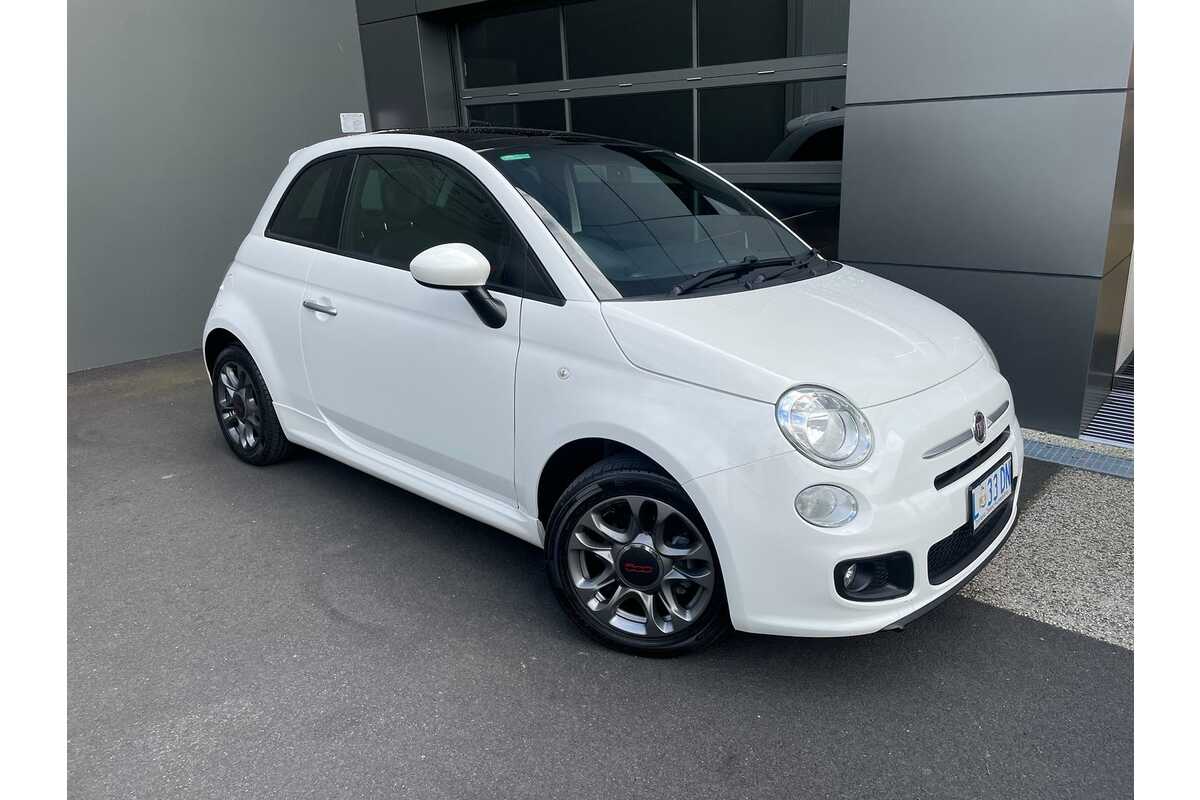 SOLD 2015 Fiat 500 S Used Hatch Hobart TAS