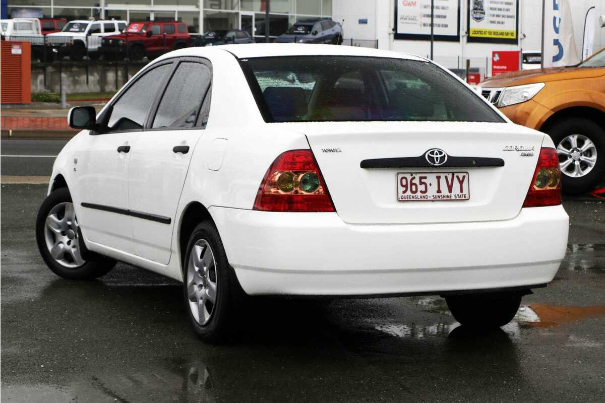2005 Toyota Corolla Ascent ZZE122R