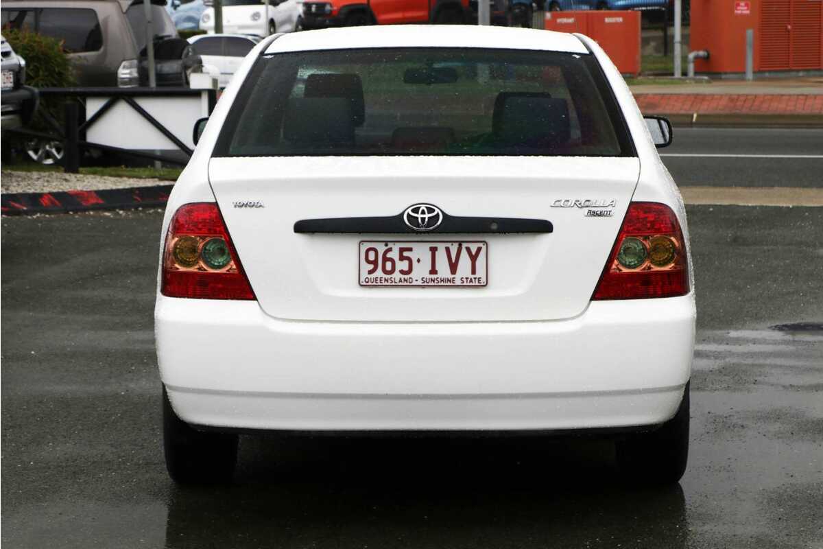 2005 Toyota Corolla Ascent ZZE122R