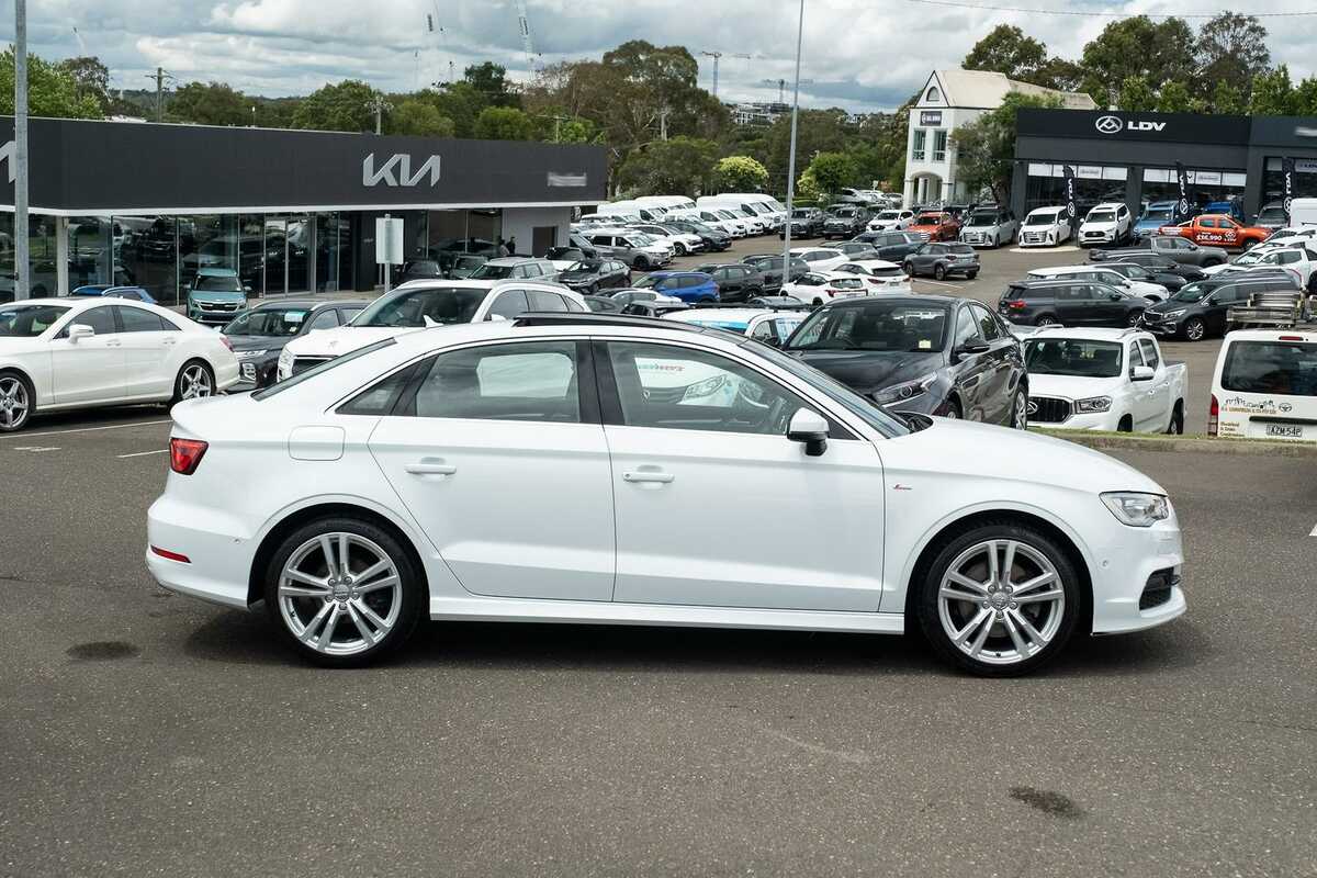 SOLD 2016 Audi A3 Ambition in White Used Sedan CASTLE HILL NSW