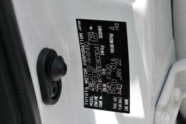 2022 Toyota Corolla Ascent Sport Hybrid ZWE211R