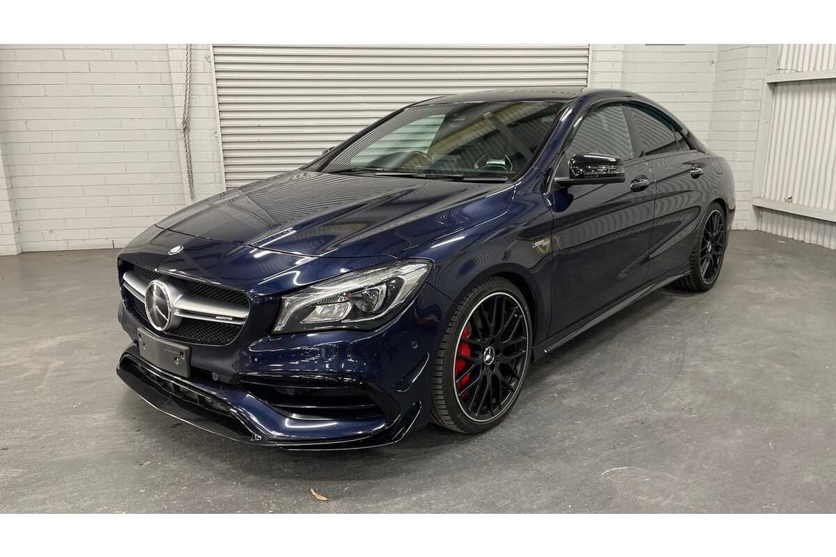 2017 Mercedes Benz CLA-Class CLA45 AMG SPEEDSHIFT DCT 4MATIC C117 807MY