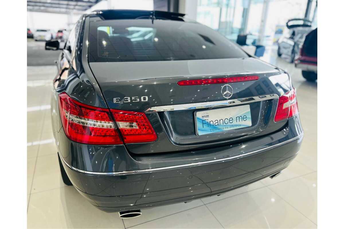 2010 Mercedes Benz E-Class E350 Avantgarde C207