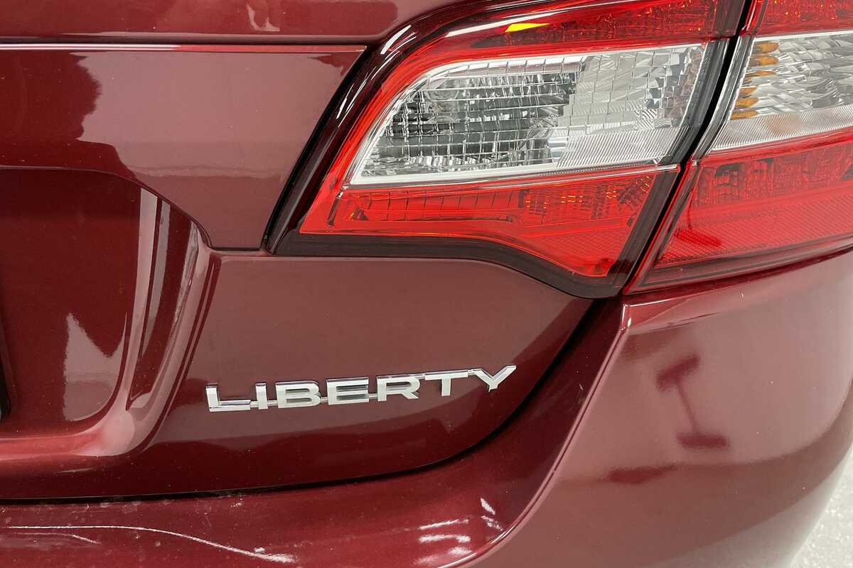 2016 Subaru Liberty 2.5i 6GEN
