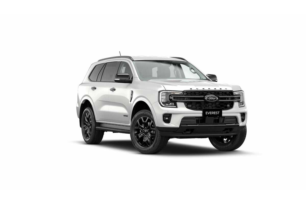 SOLD 2024 Ford Everest Sport in White New SUV Orange NSW