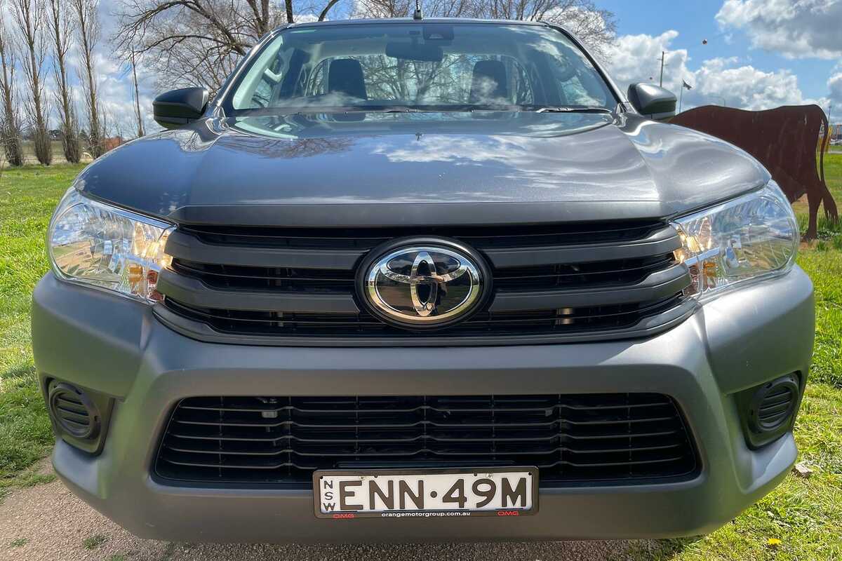 2021 Toyota Hilux Workmate TGN121R Rear Wheel Drive