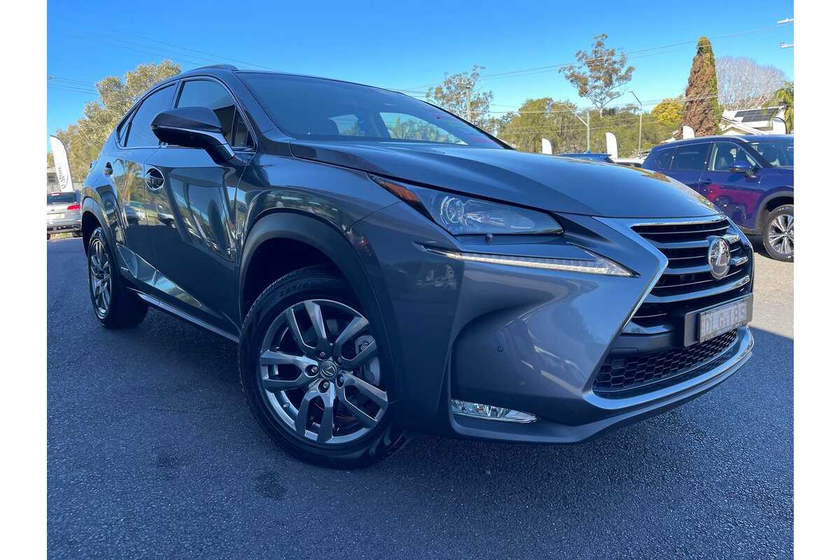SOLD 2017 Lexus NX NX300h Luxury in Grey Used SUV Lismore NSW