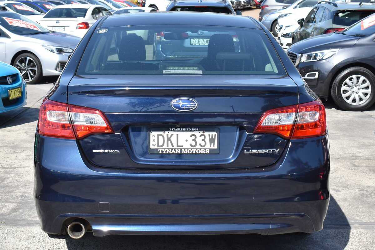 2016 Subaru Liberty 2.5i 6GEN
