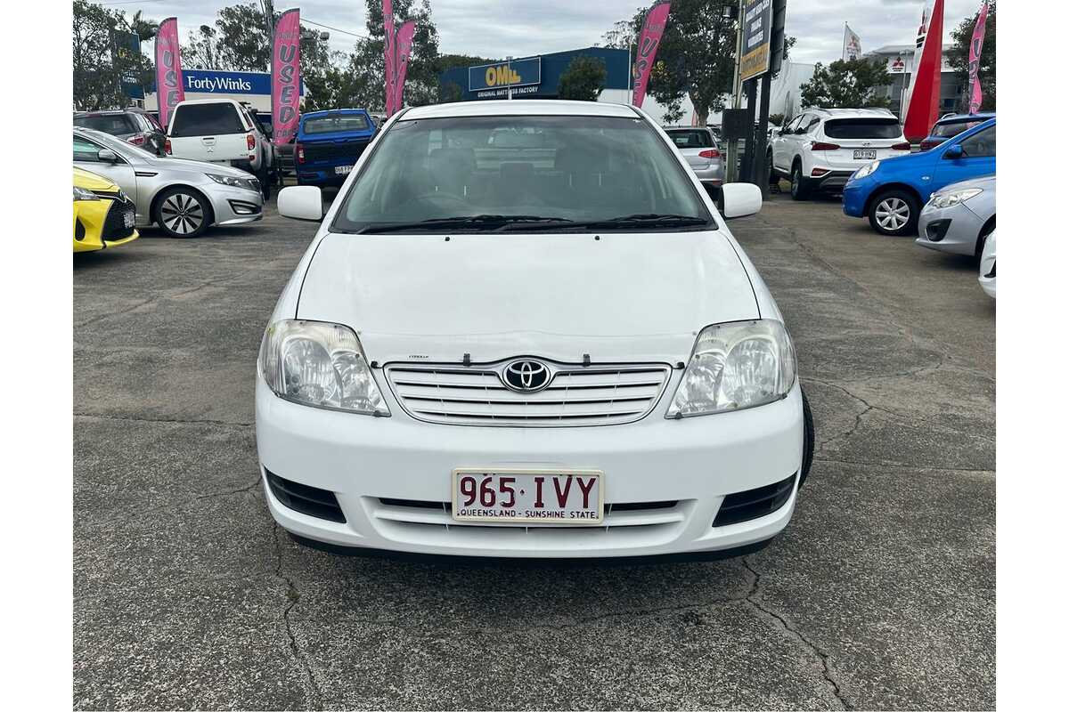 2005 Toyota Corolla Ascent ZZE122R