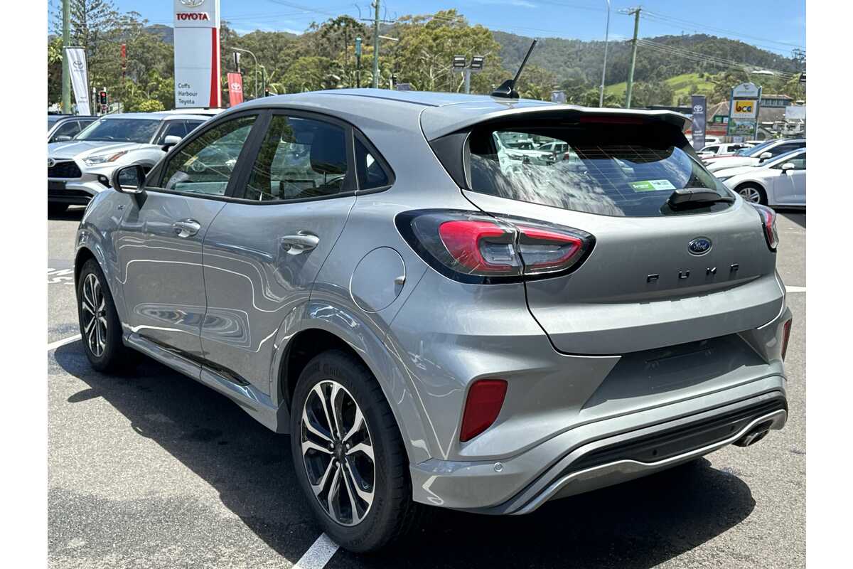 SOLD 2022 Ford Puma ST Line in Solar Silver Used SUV Coffs Harbour NSW