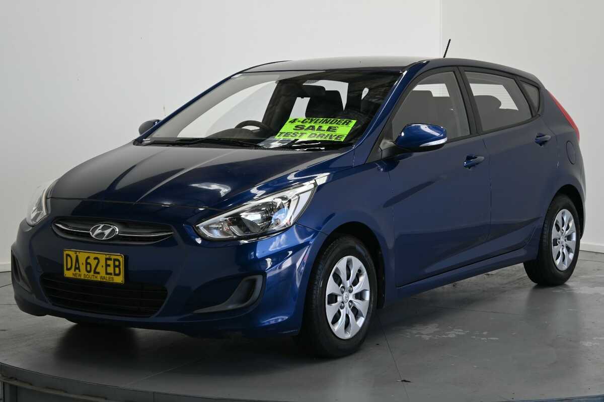 2017 hyundai accent active auto hot sale my17