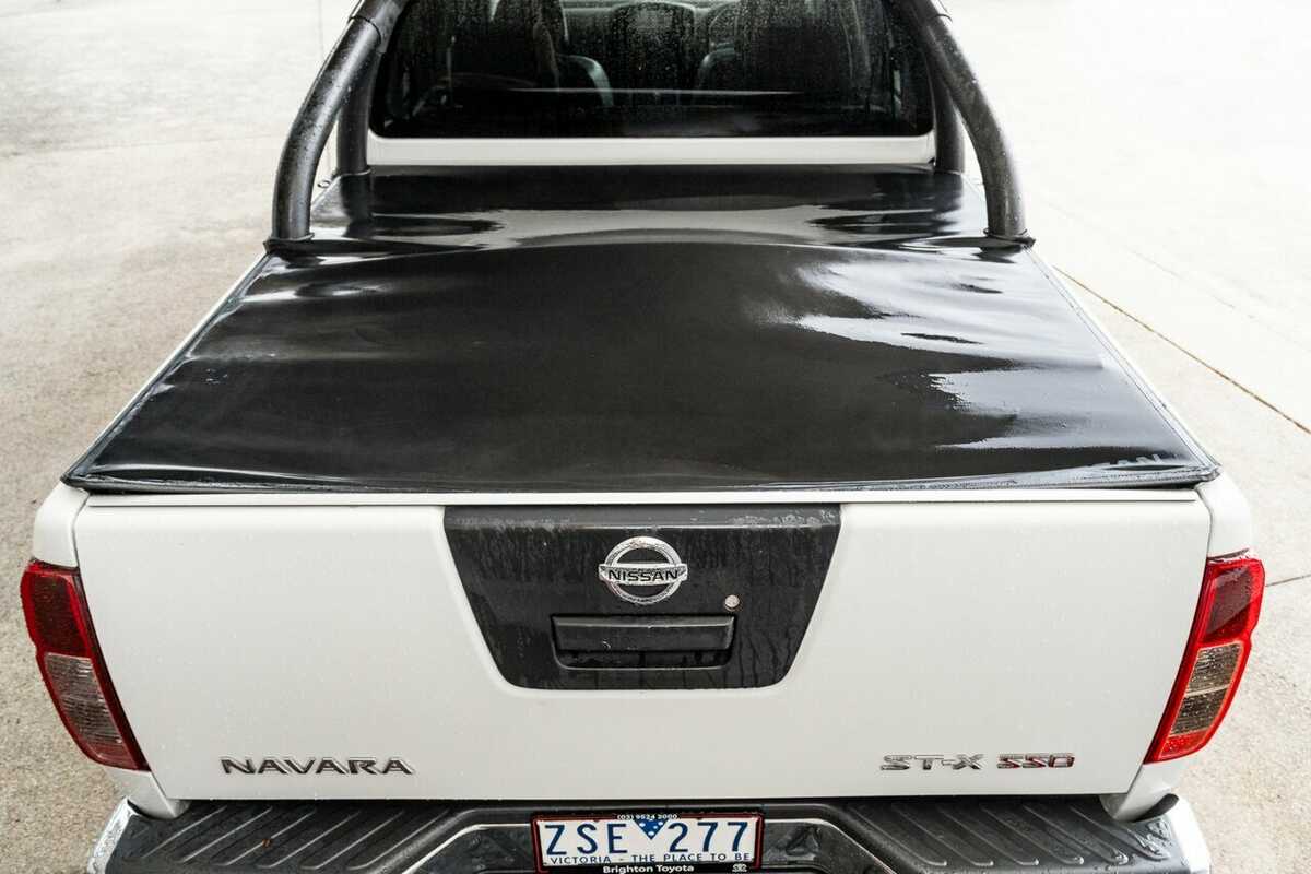 2013 Nissan Navara ST-X 550 D40 Series 5 4X4