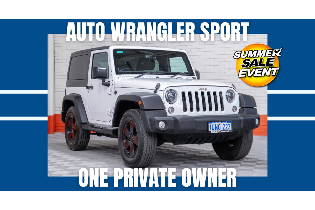 2018 Jeep Wrangler Sport Used Sedan Kingsley WA